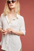 Featherbone Sparkle Striped Buttondown