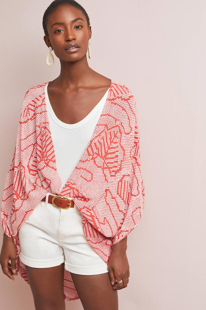 Bel Kazan Gillian Embroidered Kimono