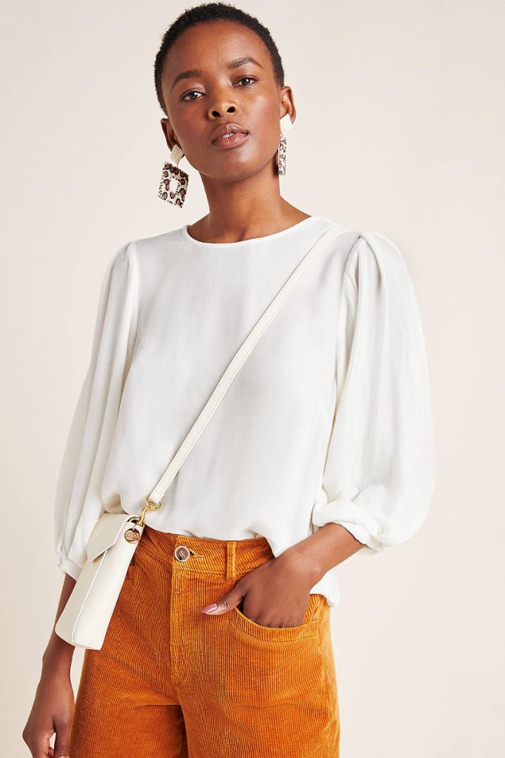 Velvet By Graham & Spencer Brenda Velvet Blouse
