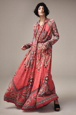 Hemant & Nandita Suzani Maxi Dress
