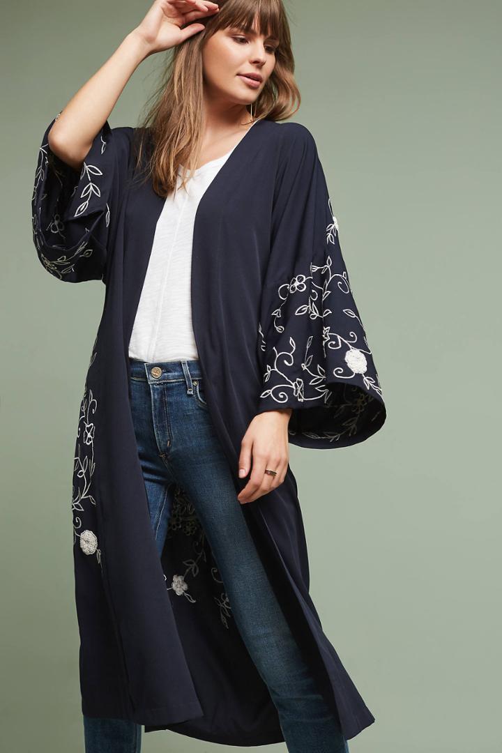 Anthropologie Petunia Kimono