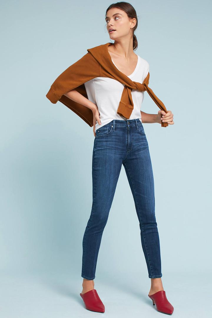 Ag Jeans Ag The Stevie Mid-rise Skinny Jeans