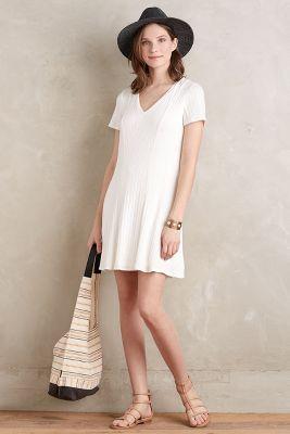 Dolan Left Coast Ribbed Flare Dress