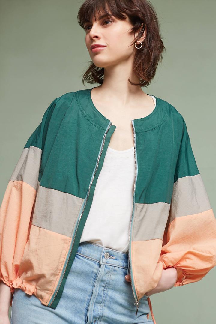 Elevenses Colorblocked Anorak