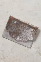 Anthropologie Scalloped Clutch