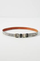 Anthropologie Calf Hair Belt