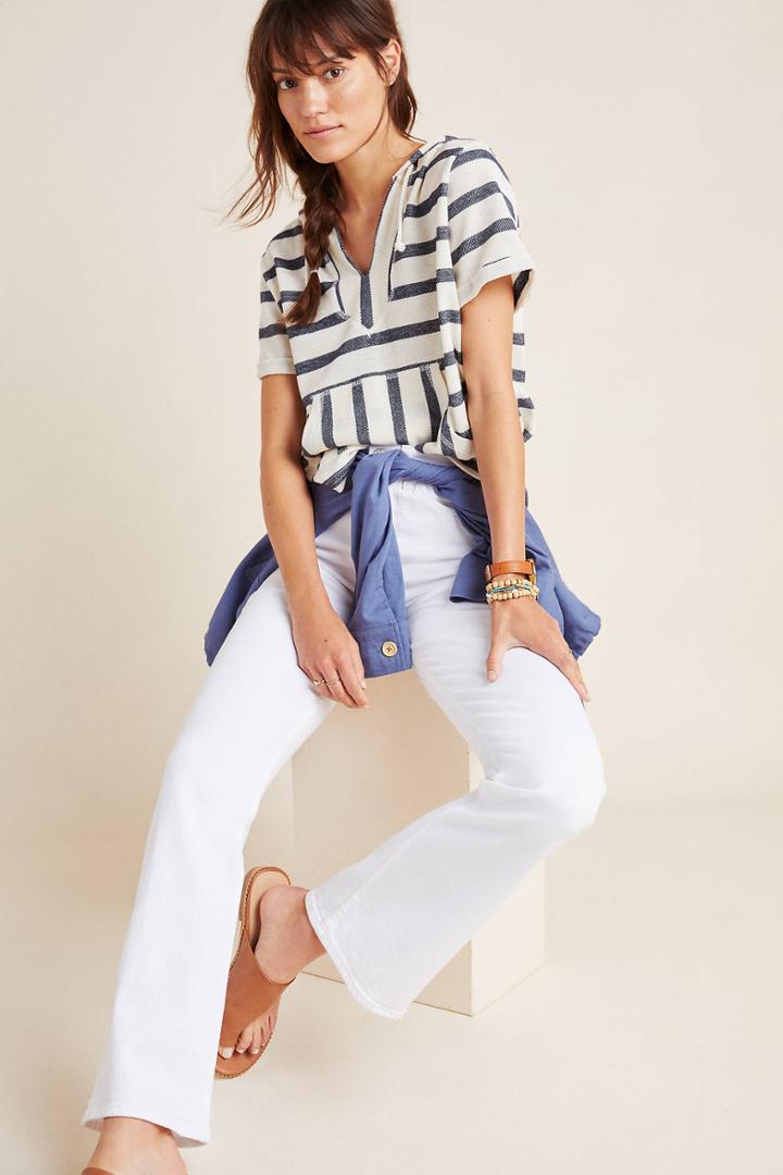 Cupcakes And Cashmere Riley Striped Pullover