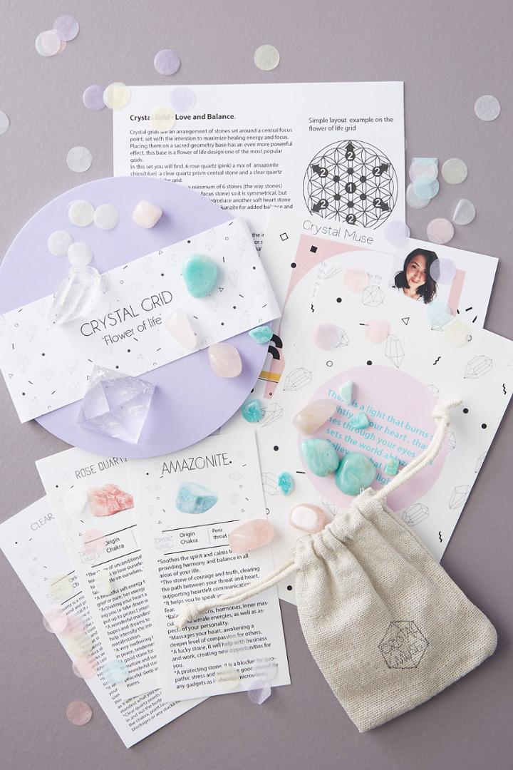 &crystals Love + Balance Crystal Set