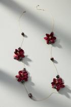 Anthropologie Floral Burst Necklace