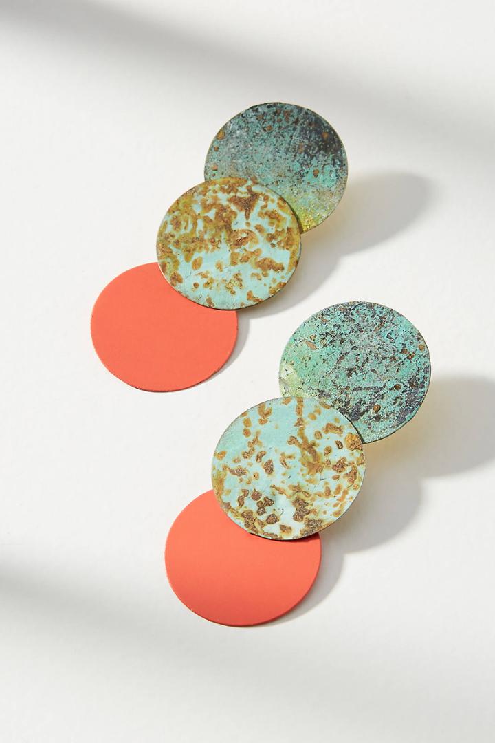 Sibilia Good Fortune Circl Drop Earrings