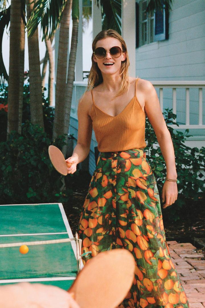 Maeve Summer Orchard Skirt