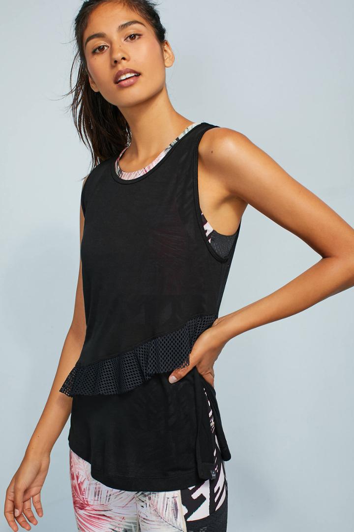 Koral Threshold Ruffled Top