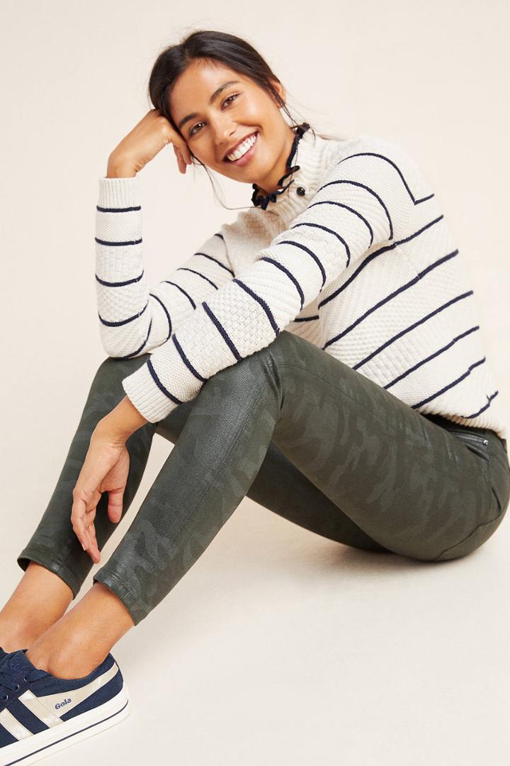Joe's Jeans Joe's The Icon Mid-rise Coated Ankle Jeans