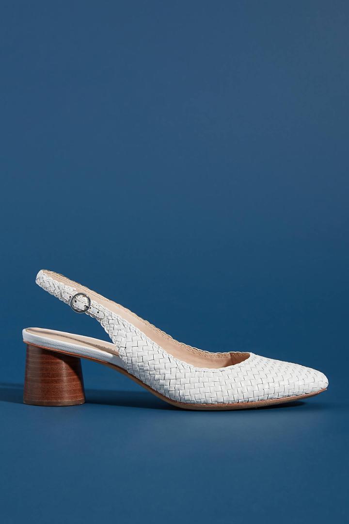 Loeffler Randall Martine Woven Slingback Heels