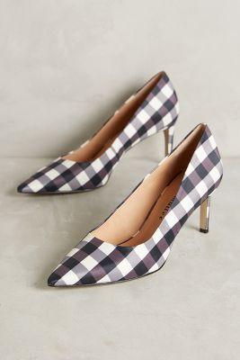 Bettye Muller Astor Pumps Black Motif