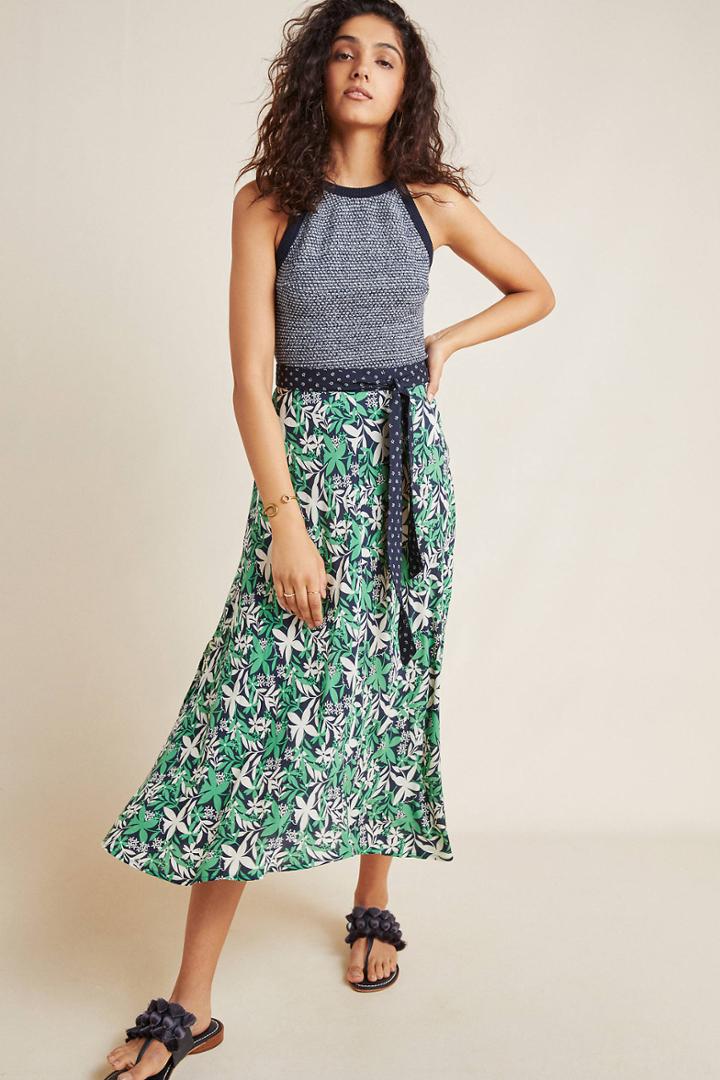 Velvet By Graham & Spencer Susannah Wrap Midi Skirt