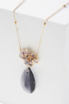 Anthropologie Mabel Teardrop Pendant Necklace