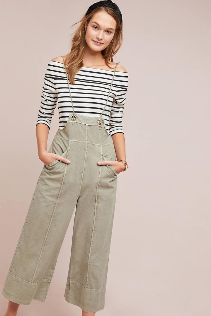 Pilcro And The Letterpress Pilcro Bibbed Pants