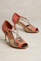 Luiza Perea Baia Heels Gold