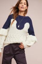 Child Of The Universe Nyc Fringed Comber Sweater