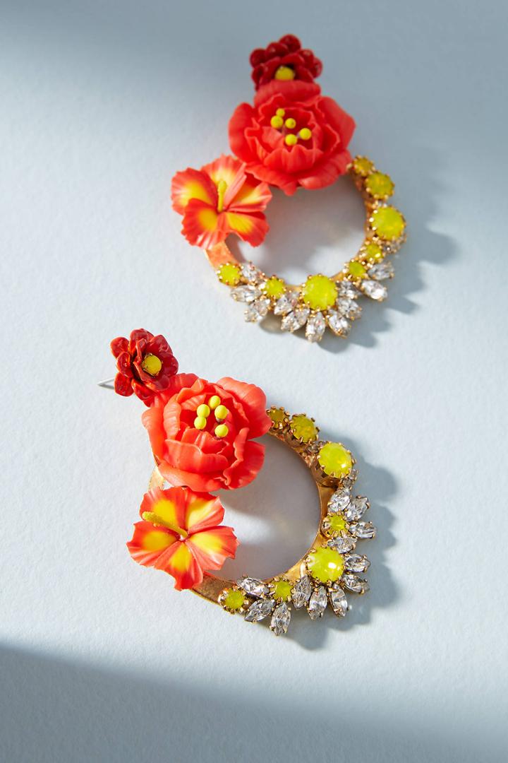 Elizabeth Cole Habben Hoop Earrings