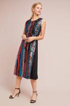 Beatrice B Sequin Rainbow Shift Dress