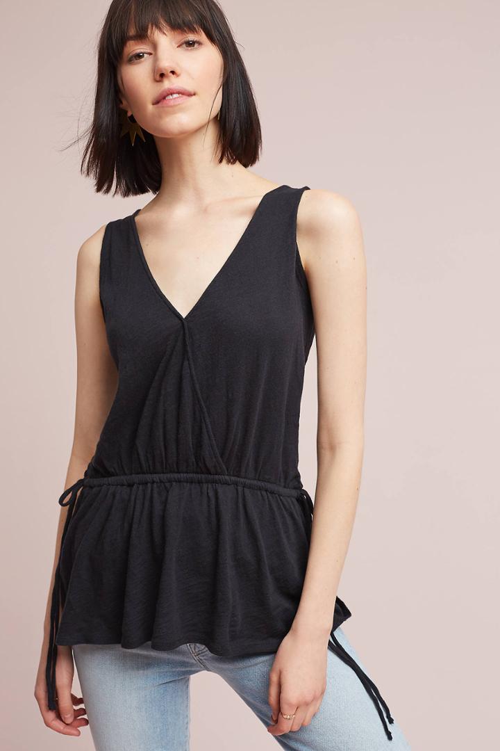 Pure + Good Becka V-neck Wrap Tank