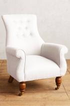 Anthropologie Belgian Linen Astrid Chair
