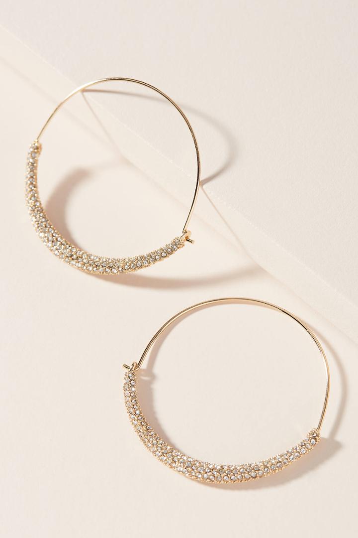 Anthropologie Lesley Hoop Earrings