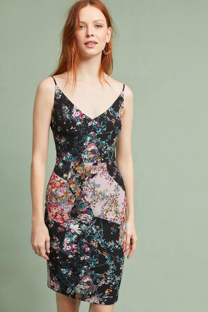 Black Halo Petite Esmie Floral Sheath Dress