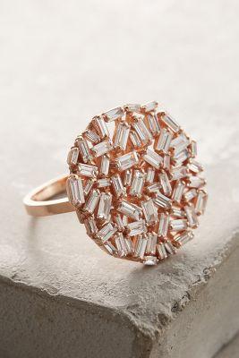 Suzanne Kalan White Diamond Ring In