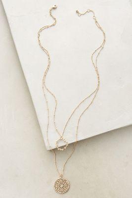 Anthropologie Maneto Pendant Necklace