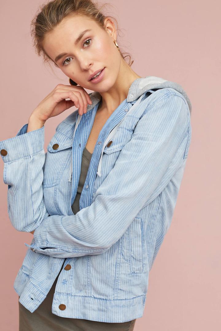 Michael Stars Oversized Denim Jacket