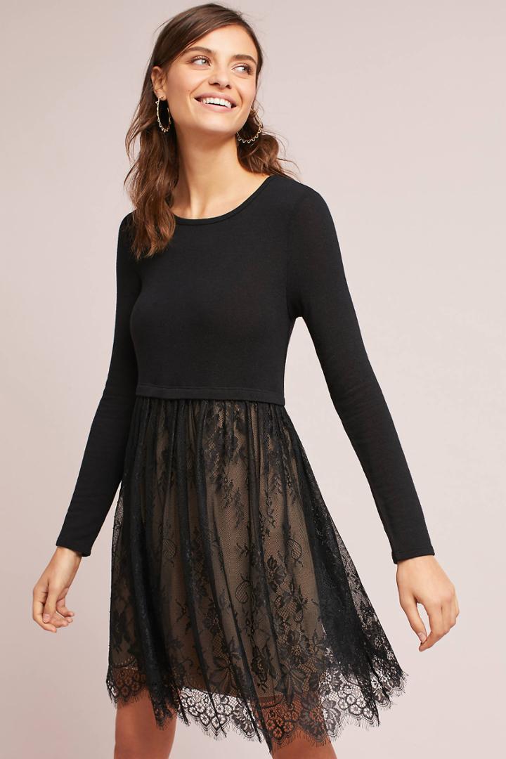 Bailey 44 Layered Lacework Dress