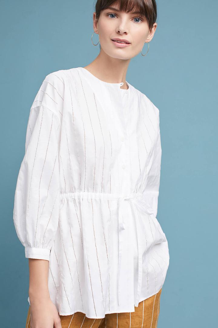 Mds Stripes Monaco Tie-waist Tunic
