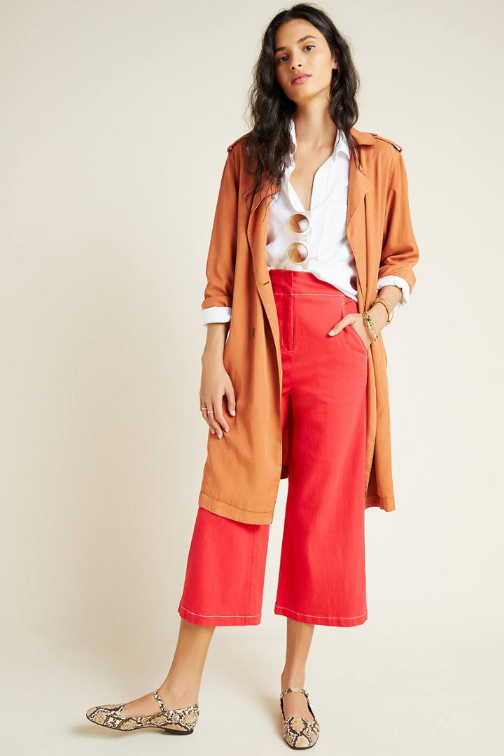 Astr The Label Astr Nixon Cropped Wide-leg Pants