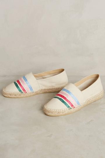 South Parade Striped Espadrilles