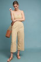 Lost + Wander Mimosa Button-front Jumpsuit
