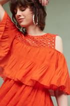 Eva Franco Fiesta Open-shoulder Mini Dress