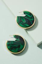 Rachel Comey Nina Stone-filled Hoop Earrings