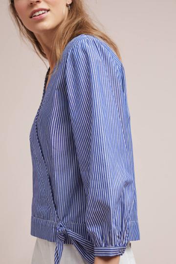 Guest Editor Mikala Wrap Blouse