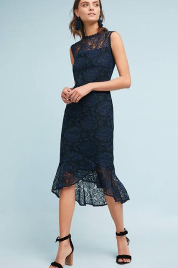 Shoshanna Reika Trumpet Dress