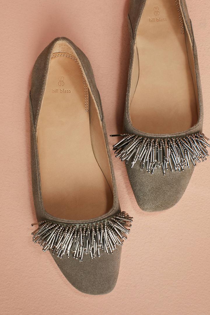 Bill Blass Audrey Beaded Flats