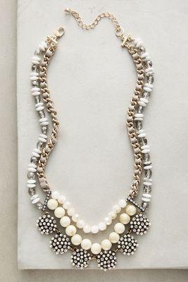 Anthropologie Silverfrost Necklace
