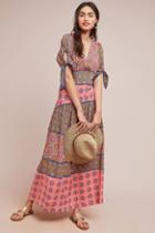 Maeve Eder Tiered Maxi Dress