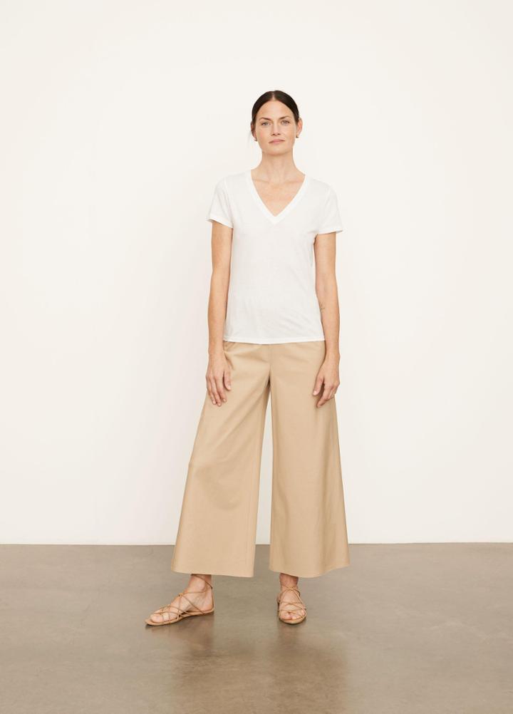 Vince Essential Pima Cotton V-neck T-shirt