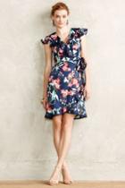 Karen Walker Hibiscus Wrap Dress