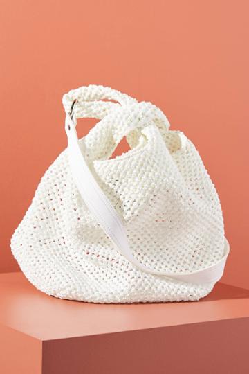 Viamail Raffia Crossbody Bag