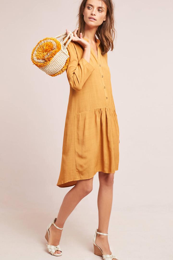 The Odells Sonia Drop-waist Shirtdress
