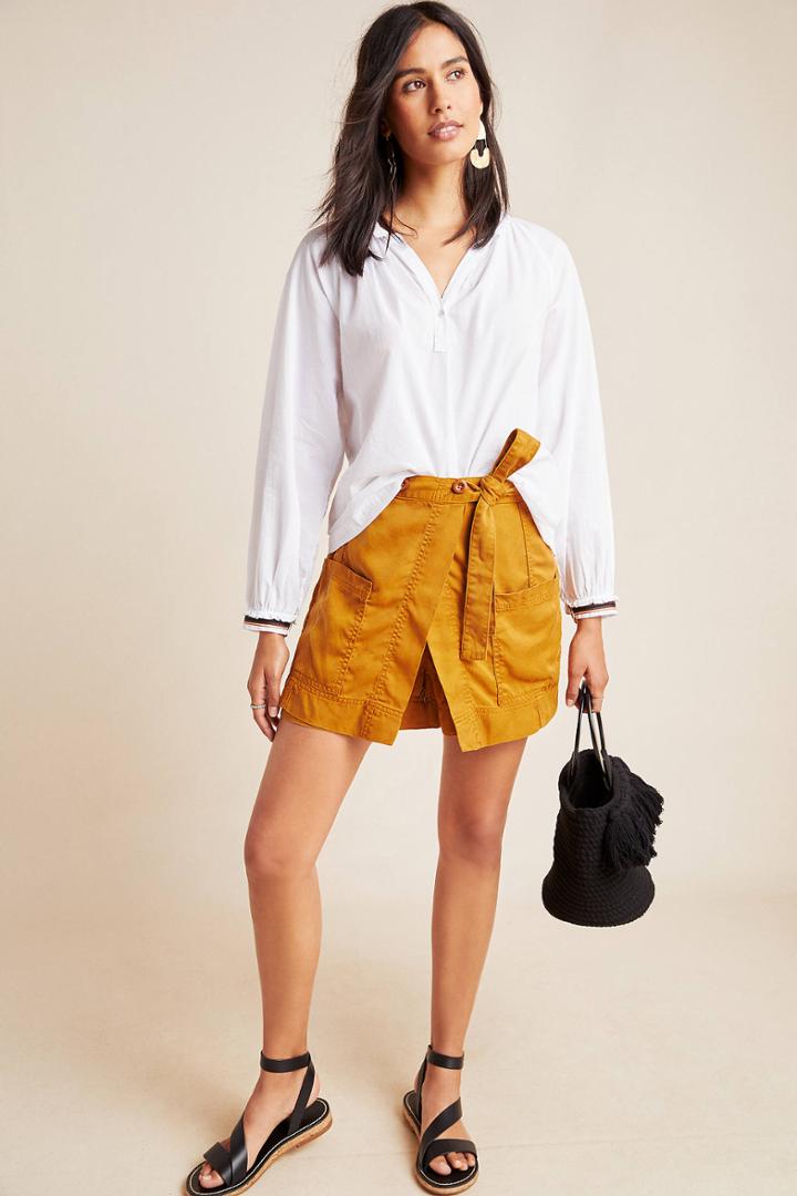 Velvet By Graham & Spencer Andy Peasant Blouse